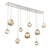 manufacturer_finish:Beige Silver|manufacturer_glass:Bronze Blown Glass|light_output:3080.00lm|color_temperature:2700K|cri:93|voltage:120.00V