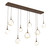 manufacturer_finish:Flat Bronze|manufacturer_glass:Amber Blown Glass|light_output:3080.00lm|color_temperature:3000K|cri:93|voltage:120.00V