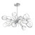 manufacturer_finish:Classic Silver|manufacturer_glass:Clear Blown Glass|color_temperature:2700K|cri:Unspecified|voltage:Unspecified