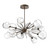 manufacturer_finish:Flat Bronze|manufacturer_glass:Clear Blown Glass|color_temperature:3000K|cri:93|voltage:120.00V