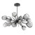 manufacturer_finish:Matte Black|manufacturer_glass:Smoke Blown Glass|color_temperature:2700K|cri:93|voltage:120.00V