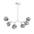 manufacturer_finish:Beige Silver|manufacturer_glass:Smoke Blown Glass|color_temperature:3000K|cri:93|voltage:120.00V