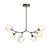 manufacturer_finish:Flat Bronze|manufacturer_glass:Amber Blown Glass|color_temperature:2700K|cri:93|voltage:120.00V