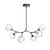 manufacturer_finish:Flat Bronze|manufacturer_glass:Clear Blown Glass|color_temperature:3000K|cri:93|voltage:120.00V