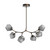 manufacturer_finish:Flat Bronze|manufacturer_glass:Smoke Blown Glass|color_temperature:2700K|cri:93|voltage:120.00V