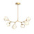 manufacturer_finish:Gilded Brass|manufacturer_glass:Amber Blown Glass|color_temperature:2700K|cri:93|voltage:120.00V