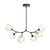 manufacturer_finish:Matte Black|manufacturer_glass:Amber Blown Glass|color_temperature:2700K|cri:93|voltage:120.00V