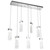 manufacturer_finish:Classic Silver|manufacturer_glass:Parallel Clear Granite Blown Glass|light_output:Unspecified|color_temperature:2700K|cri:Unspecified|voltage:Unspecified