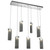 manufacturer_finish:Classic Silver|manufacturer_glass:Parallel Smoke Granite Blown Glass|light_output:Unspecified|color_temperature:2700K|cri:Unspecified|voltage:Unspecified