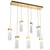 manufacturer_finish:Novel Brass|manufacturer_glass:Parallel Clear Granite Blown Glass|light_output:Unspecified|color_temperature:3000K|cri:Unspecified|voltage:Unspecified