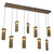 manufacturer_finish:Flat Bronze|manufacturer_glass:Parallel Bronze Granite Blown Glass|light_output:3080.00lm|color_temperature:2700K|cri:93|voltage:120.00V