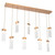manufacturer_finish:Novel Brass|manufacturer_glass:Parallel Crystal Rimelight Blown Glass|light_output:Unspecified|color_temperature:2700K|cri:Unspecified|voltage:Unspecified