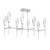 manufacturer_finish:Classic Silver|manufacturer_glass:Clear Blown Glass|light_output:Unspecified|color_temperature:3000K|cri:Unspecified|voltage:Unspecified
