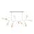 manufacturer_finish:Classic Silver|manufacturer_glass:Amber Blown Glass|color_temperature:3000K