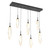 manufacturer_finish:Matte Black|manufacturer_glass:Amber Blown Glass|light_output:2395.00lm|color_temperature:2700K|cri:93|voltage:120.00V