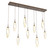 manufacturer_finish:Flat Bronze|manufacturer_glass:Amber Blown Glass|light_output:3080.00lm|color_temperature:3000K|cri:93|voltage:120.00V