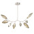 manufacturer_finish:Beige Silver|manufacturer_glass:Bronze Blown Glass|light_output:1440.00lm|color_temperature:2700K|cri:93|voltage:120.00V