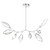 manufacturer_finish:Classic Silver|manufacturer_glass:Clear Blown Glass|light_output:Unspecified|color_temperature:3000K|cri:Unspecified|voltage:Unspecified