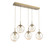 manufacturer_finish:Gilded Brass|manufacturer_glass:Amber Blown Glass|light_source:Incandescent|voltage:120.00V