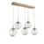 manufacturer_finish:Gilded Brass|manufacturer_glass:Clear Blown Glass|light_source:Incandescent|voltage:120.00V