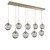 manufacturer_finish:Gilded Brass|manufacturer_glass:Smoke Blown Glass|light_source:Incandescent|voltage:120.00V