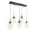 manufacturer_finish:Matte Black|manufacturer_glass:Amber Blown Glass|light_source:Incandescent|voltage:120.00V