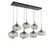 manufacturer_finish:Matte Black|manufacturer_glass:Smoke Blown Glass|light_source:Incandescent|voltage:120.00V