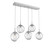manufacturer_finish:Classic Silver|manufacturer_glass:Zircon Crystal Inner - Clear Outer|light_output:Unspecified|color_temperature:3000K|cri:Unspecified|voltage:Unspecified