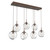 manufacturer_finish:Burnished Bronze|manufacturer_glass:Geo Crystal Inner - Clear Outer|light_output:Unspecified|color_temperature:2700K|cri:Unspecified|voltage:Unspecified