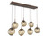 manufacturer_finish:Burnished Bronze|manufacturer_glass:Zircon Crystal Inner - Bronze Outer|light_output:Unspecified|color_temperature:2700K|cri:Unspecified|voltage:Unspecified