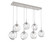 manufacturer_finish:Beige Silver|manufacturer_glass:Floret Crystal Inner - Clear Outer|light_output:2380.00lm|color_temperature:2700K|cri:93|voltage:120.00V