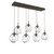 manufacturer_finish:Flat Bronze|manufacturer_glass:Floret Crystal Inner - Clear Outer|light_output:Unspecified|color_temperature:3000K|cri:Unspecified|voltage:120.00V