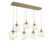 manufacturer_finish:Gilded Brass|manufacturer_glass:Zircon Crystal Inner - Amber Outer|light_output:2380.00lm|color_temperature:2700K|cri:93|voltage:120.00V