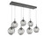 manufacturer_finish:Graphite|manufacturer_glass:Floret Crystal Inner - Smoke Outer|light_output:Unspecified|color_temperature:3000K|cri:Unspecified|voltage:Unspecified