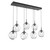 manufacturer_finish:Matte Black|manufacturer_glass:Floret Crystal Inner - Clear Outer|light_output:2380.00lm|color_temperature:2700K|cri:93|voltage:120.00V