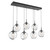 manufacturer_finish:Matte Black|manufacturer_glass:Geo Crystal Inner - Clear Outer|light_output:2380.00lm|color_temperature:2700K|cri:93|voltage:120.00V