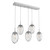 manufacturer_finish:Classic Silver|manufacturer_glass:Geo Crystal Inner - Clear Outer|light_output:Unspecified|color_temperature:2700K|cri:Unspecified|voltage:Unspecified