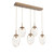 manufacturer_finish:Novel Brass|manufacturer_glass:Floret Crystal Inner - Amber Outer|light_output:Unspecified|color_temperature:3000K|cri:Unspecified|voltage:Unspecified