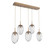 manufacturer_finish:Novel Brass|manufacturer_glass:Zircon Crystal Inner - Clear Outer|light_output:Unspecified|color_temperature:3000K|cri:Unspecified|voltage:Unspecified