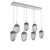 manufacturer_finish:Classic Silver|manufacturer_glass:Geo Crystal Inner - Smoke Outer|light_output:Unspecified|color_temperature:2700K|cri:Unspecified|voltage:Unspecified