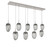 manufacturer_finish:Beige Silver|manufacturer_glass:Floret Crystal Inner - Smoke Outer|light_output:Unspecified|color_temperature:3000K|cri:Unspecified|voltage:120.00V