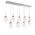 manufacturer_finish:Classic Silver|manufacturer_glass:Geo Crystal Inner - Amber Outer|light_output:Unspecified|color_temperature:2700K|cri:Unspecified|voltage:Unspecified