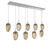 manufacturer_finish:Classic Silver|manufacturer_glass:Geo Crystal Inner - Bronze Outer|light_output:Unspecified|color_temperature:3000K|cri:Unspecified|voltage:Unspecified