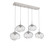 manufacturer_finish:Beige Silver|manufacturer_glass:Floret Crystal Inner - Clear Outer|light_output:1700.00lm|color_temperature:3000K|cri:93|voltage:120.00V