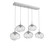 manufacturer_finish:Classic Silver|manufacturer_glass:Floret Crystal Inner - Clear Outer|light_output:Unspecified|color_temperature:3000K|cri:Unspecified|voltage:Unspecified