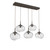 manufacturer_finish:Flat Bronze|manufacturer_glass:Floret Crystal Inner - Clear Outer|light_output:1700.00lm|color_temperature:3000K|cri:93|voltage:120.00V