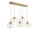 manufacturer_finish:Gilded Brass|manufacturer_glass:Geo Crystal Inner - Amber Outer|light_output:1700.00lm|color_temperature:2700K|cri:93|voltage:120.00V