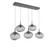 manufacturer_finish:Graphite|manufacturer_glass:Floret Crystal Inner - Smoke Outer|light_output:Unspecified|color_temperature:2700K|cri:Unspecified|voltage:Unspecified