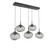 manufacturer_finish:Matte Black|manufacturer_glass:Floret Crystal Inner - Smoke Outer|light_output:1700.00lm|color_temperature:3000K|cri:93|voltage:120.00V