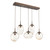 manufacturer_finish:Burnished Bronze|manufacturer_glass:Floret Crystal Inner - Amber Outer|light_output:Unspecified|color_temperature:3000K|cri:Unspecified|voltage:Unspecified